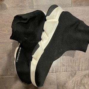 Balenciaga sock sneakers size 7